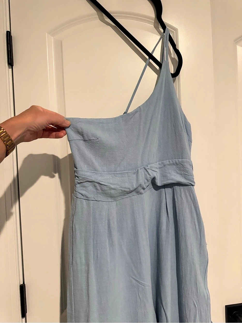 Blue Maxi pantsuit Size Large